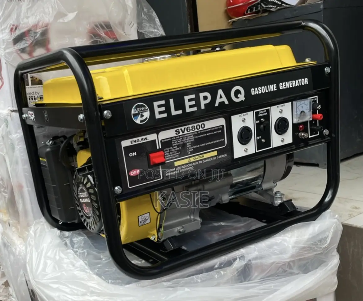 4.5kva Original Elepaq Manul States Petrol Generator