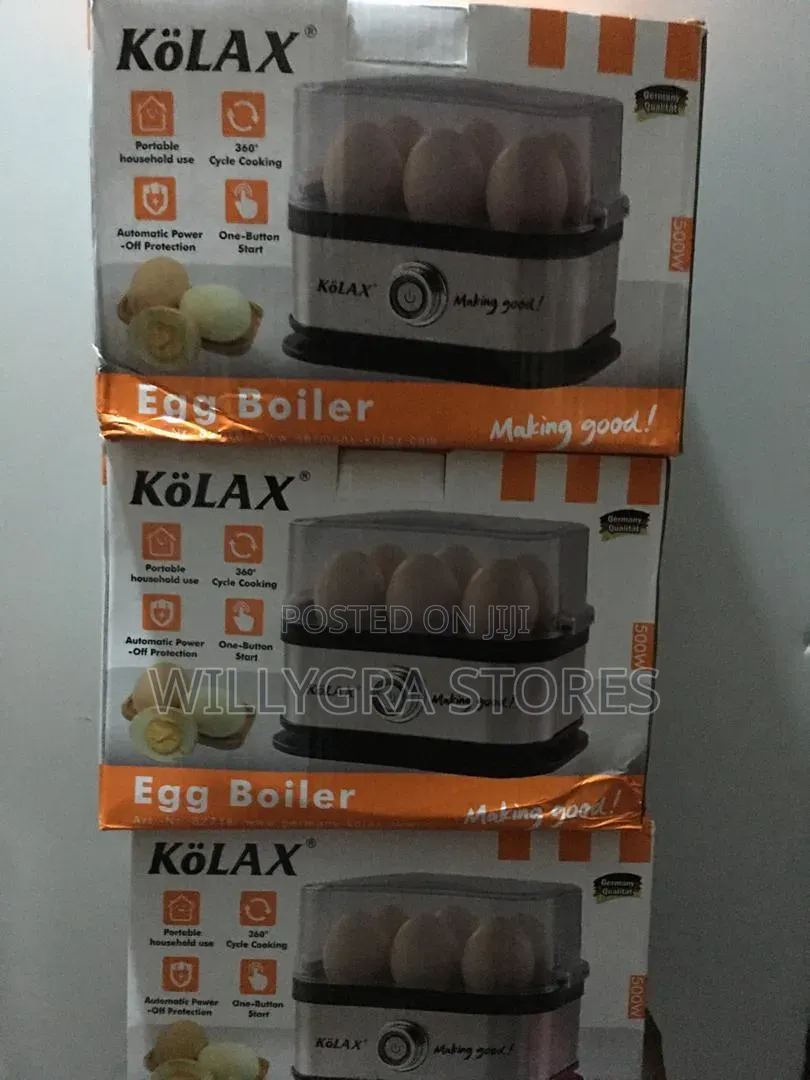 Kolax 6 Egg Boiler Fast Easy Egg Cooking
