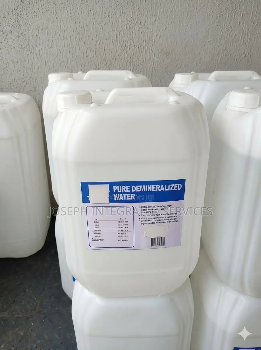 Pure Demineralized Water