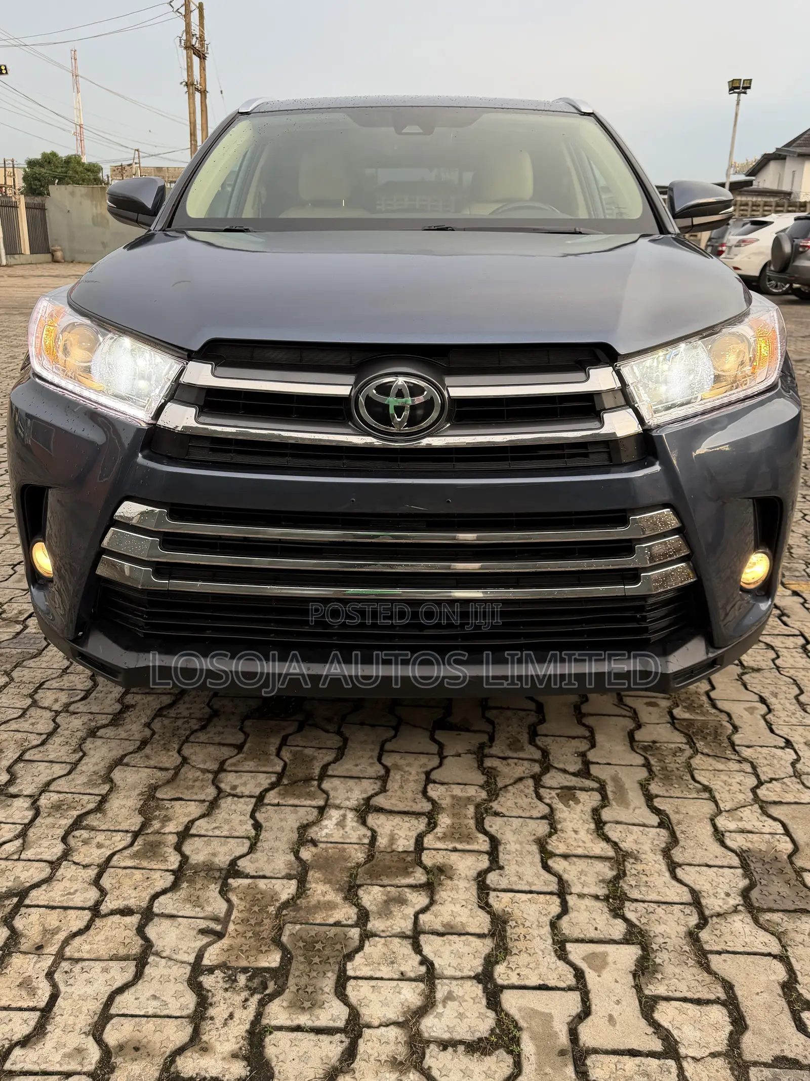 Toyota Highlander XLE 2019 Blue