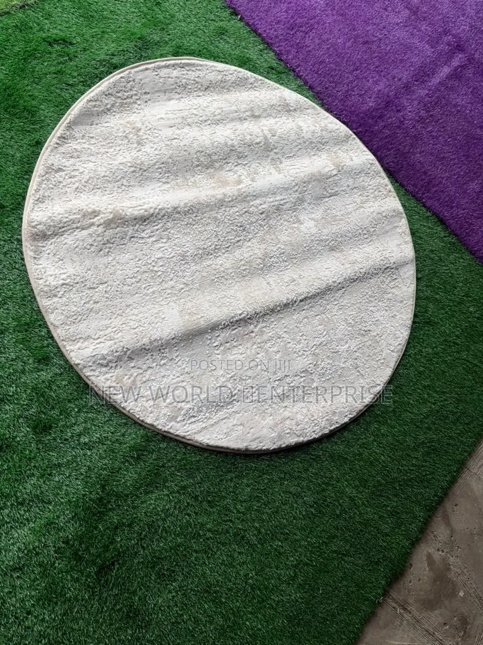 4by6 Feets Morden Turkish Round Centre Rug