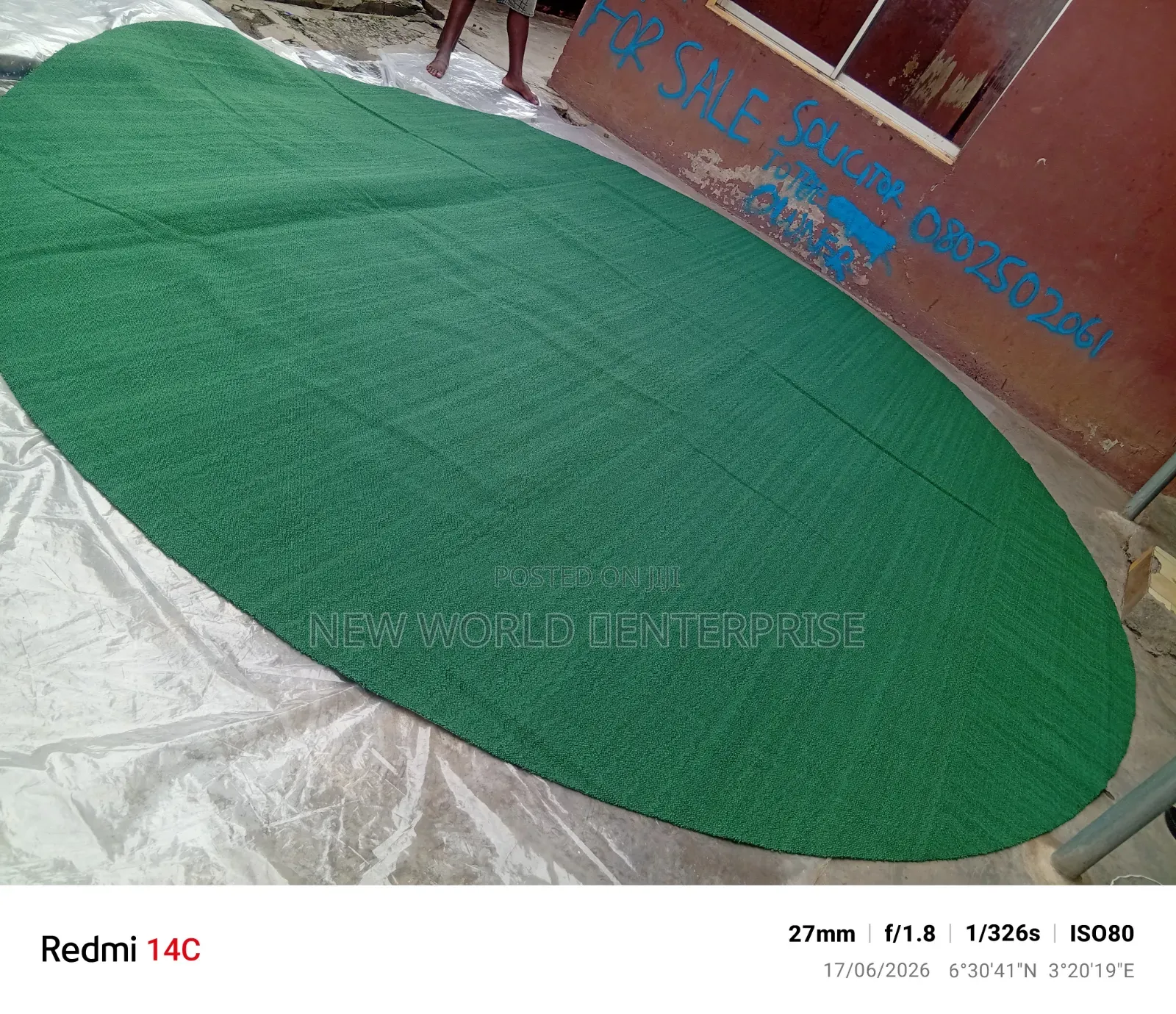 15by15 Feets Large Modern Customised Round Rug