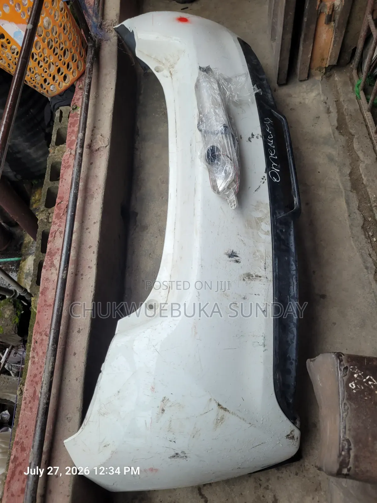 Complete Back Bumper Toyota Yaris 2018 Model