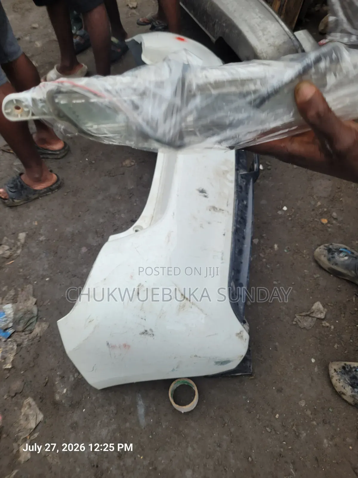 Complete Back Bumper Toyota Yaris 2018 Model