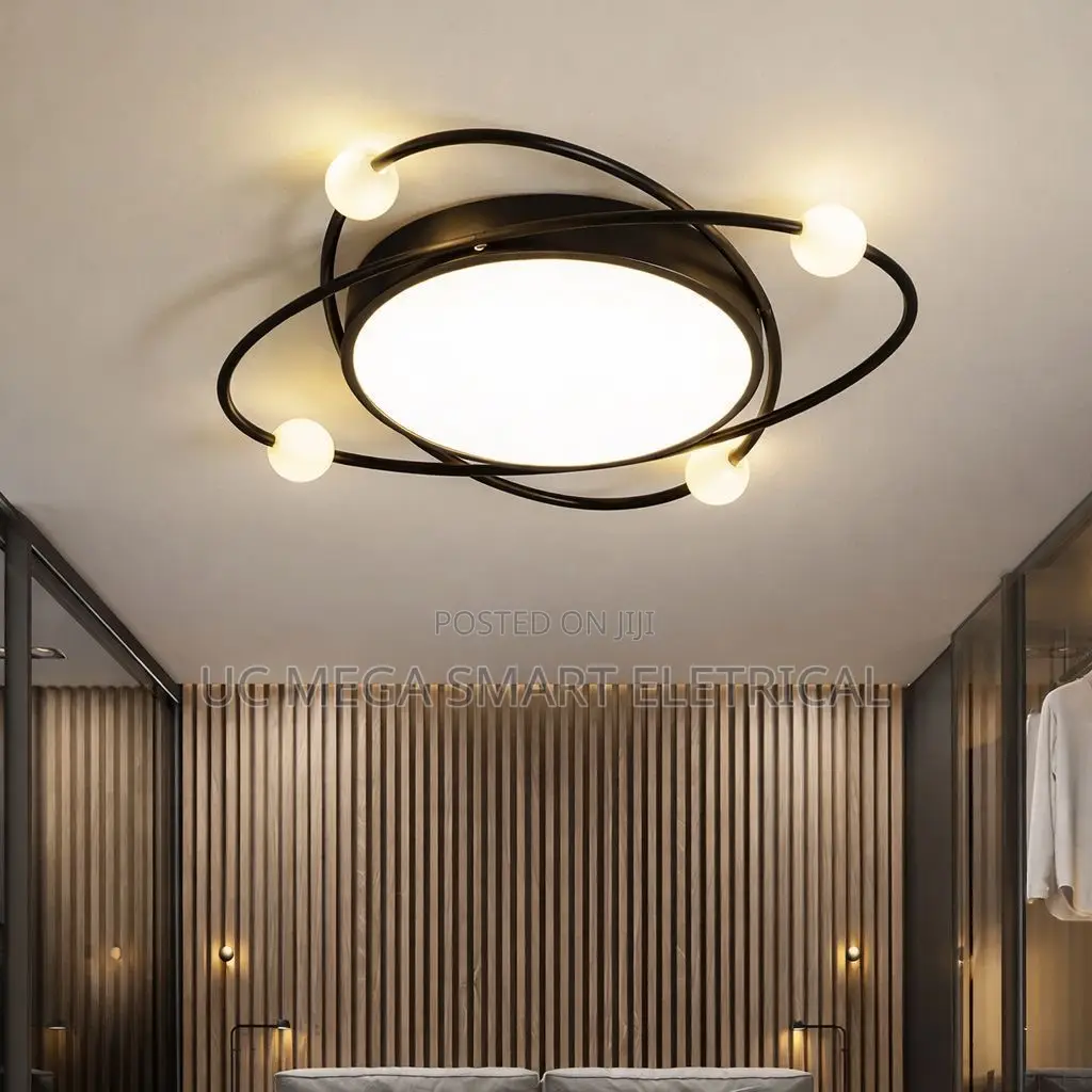 Minimalist Ring Led Ceiling Lamp for Bedroom Dining Room Living