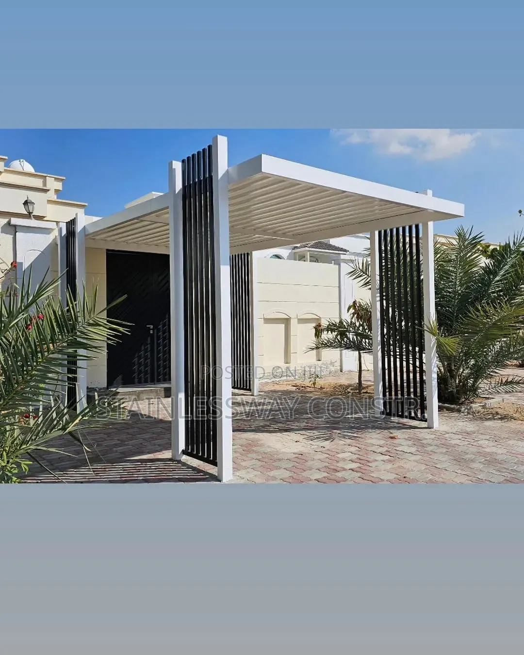 Luxury Steel Carport Single
