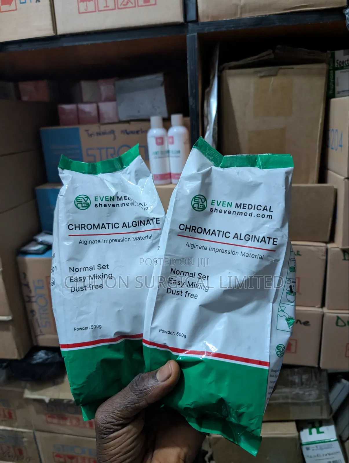 Dental Alginate Nd Hygedent Impressions Material Powder