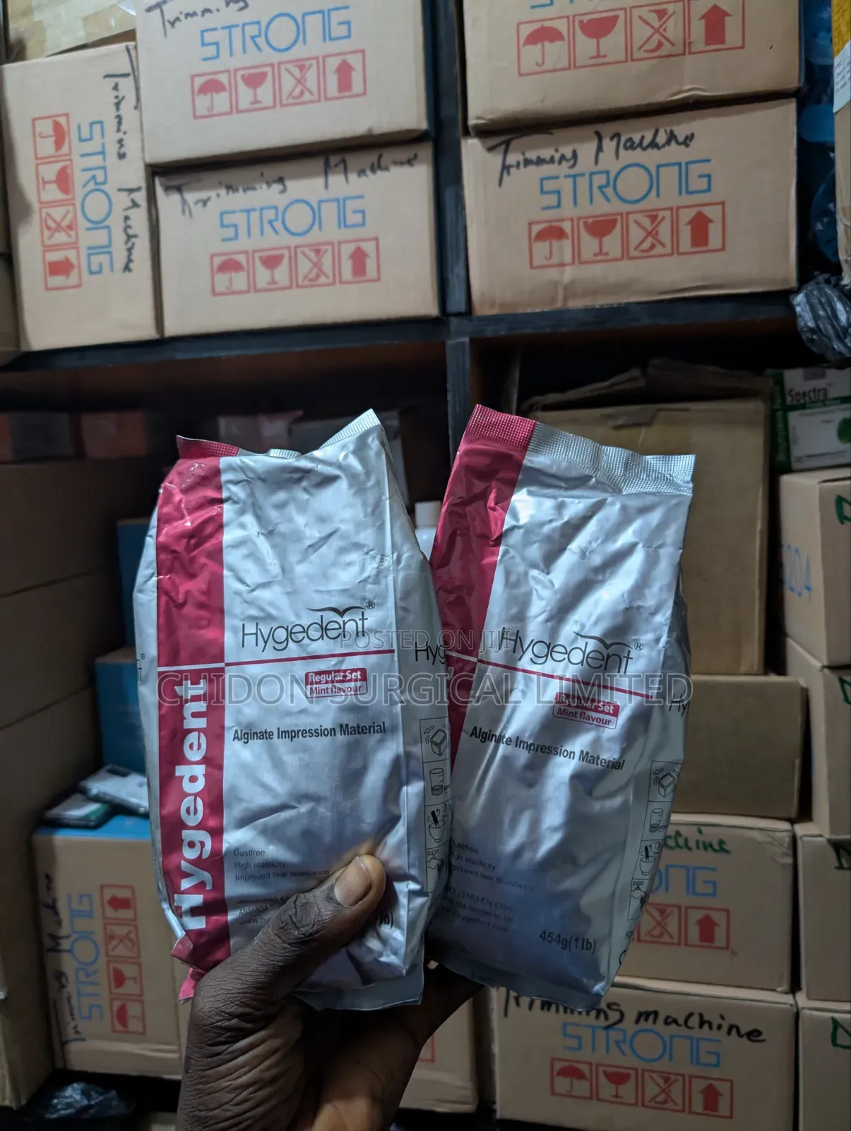Dental Alginate Nd Hygedent Impressions Material Powder
