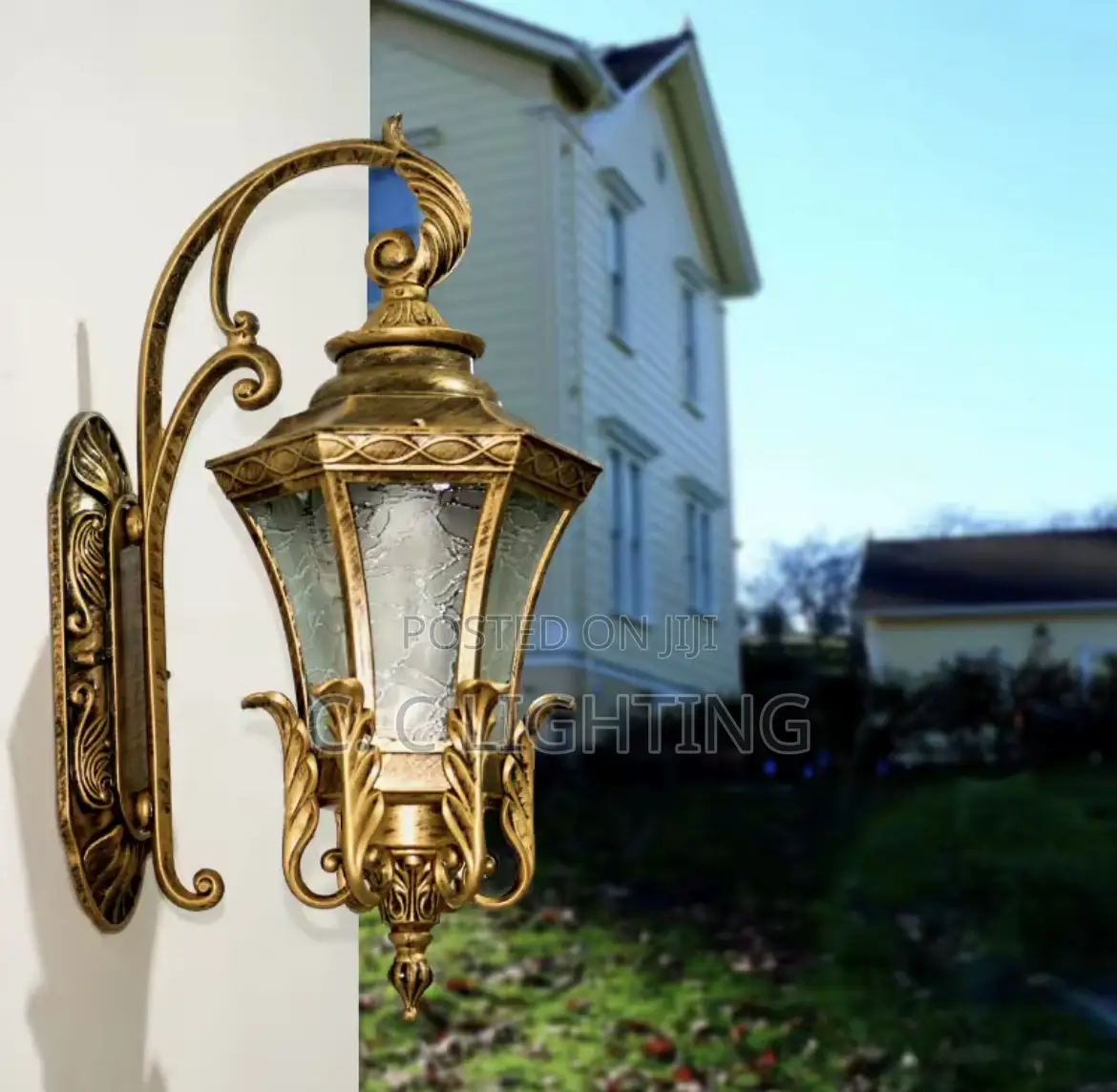 Outdoor Waterproof Glass Wall Lamp Ip65