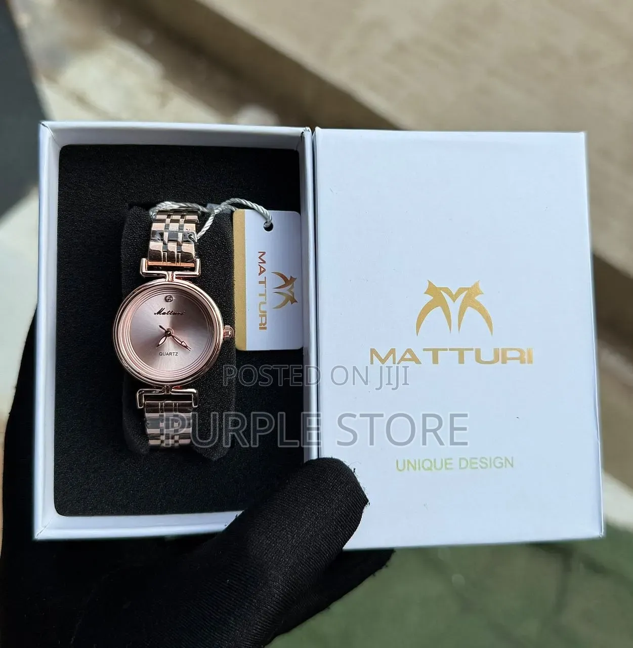 Matturi Ladies Quality Steel Watches