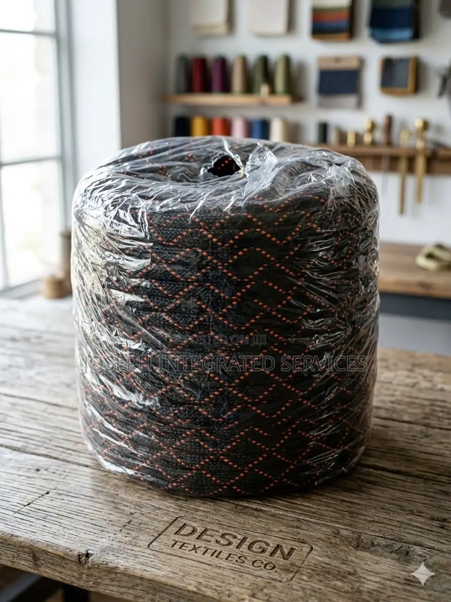 10mm X 50mtrs Black a Heavy-Duty Braided Polyester Rope