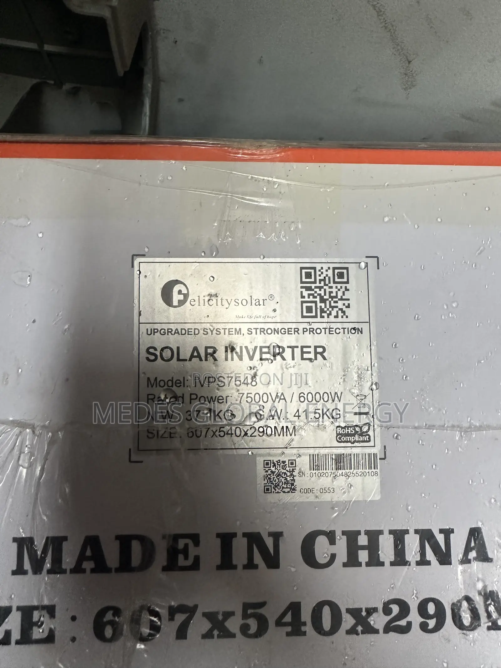 7.5kva 48v IVPS Felicity Inverter