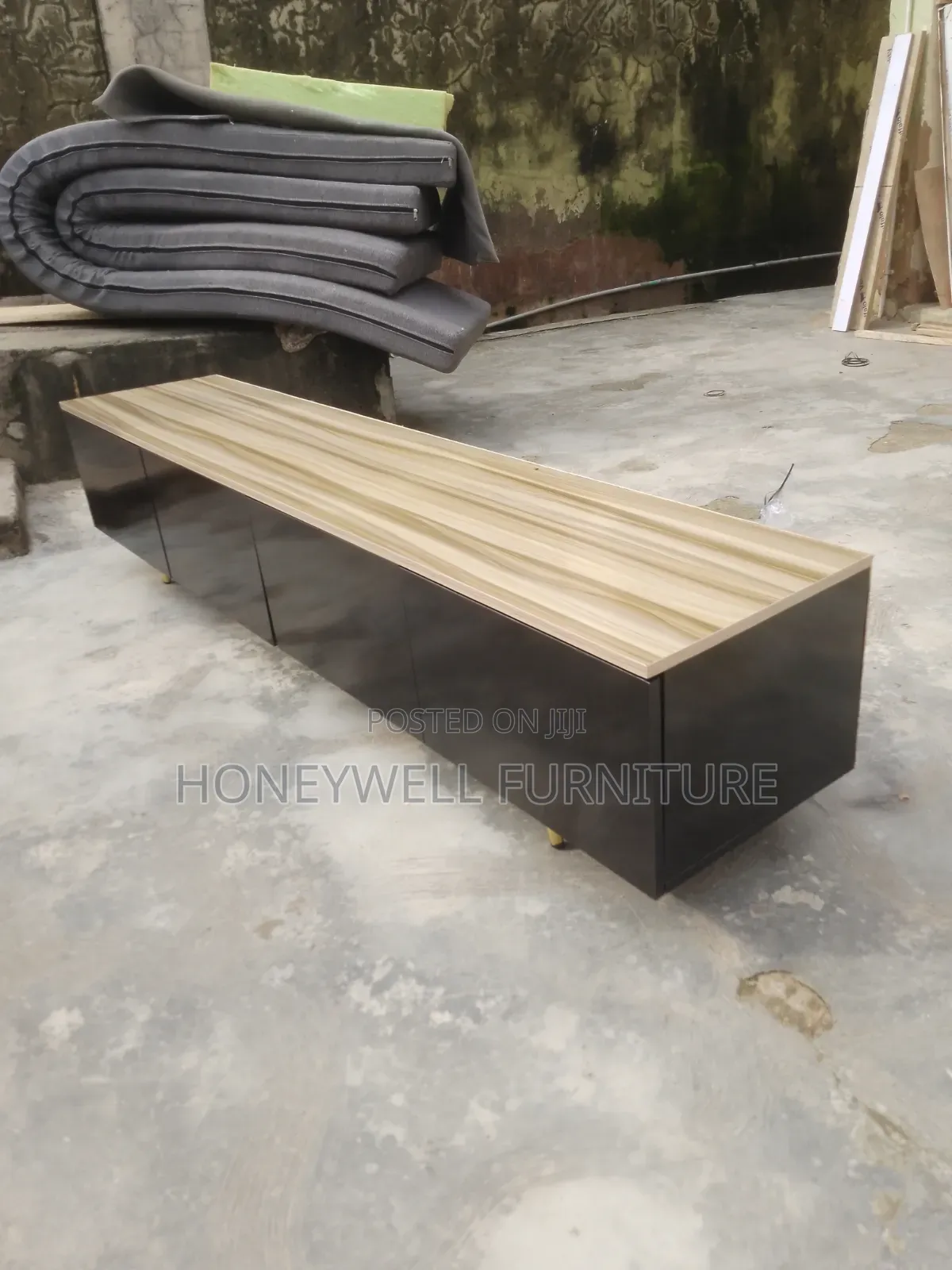 Perfectly Finished TV Console Table