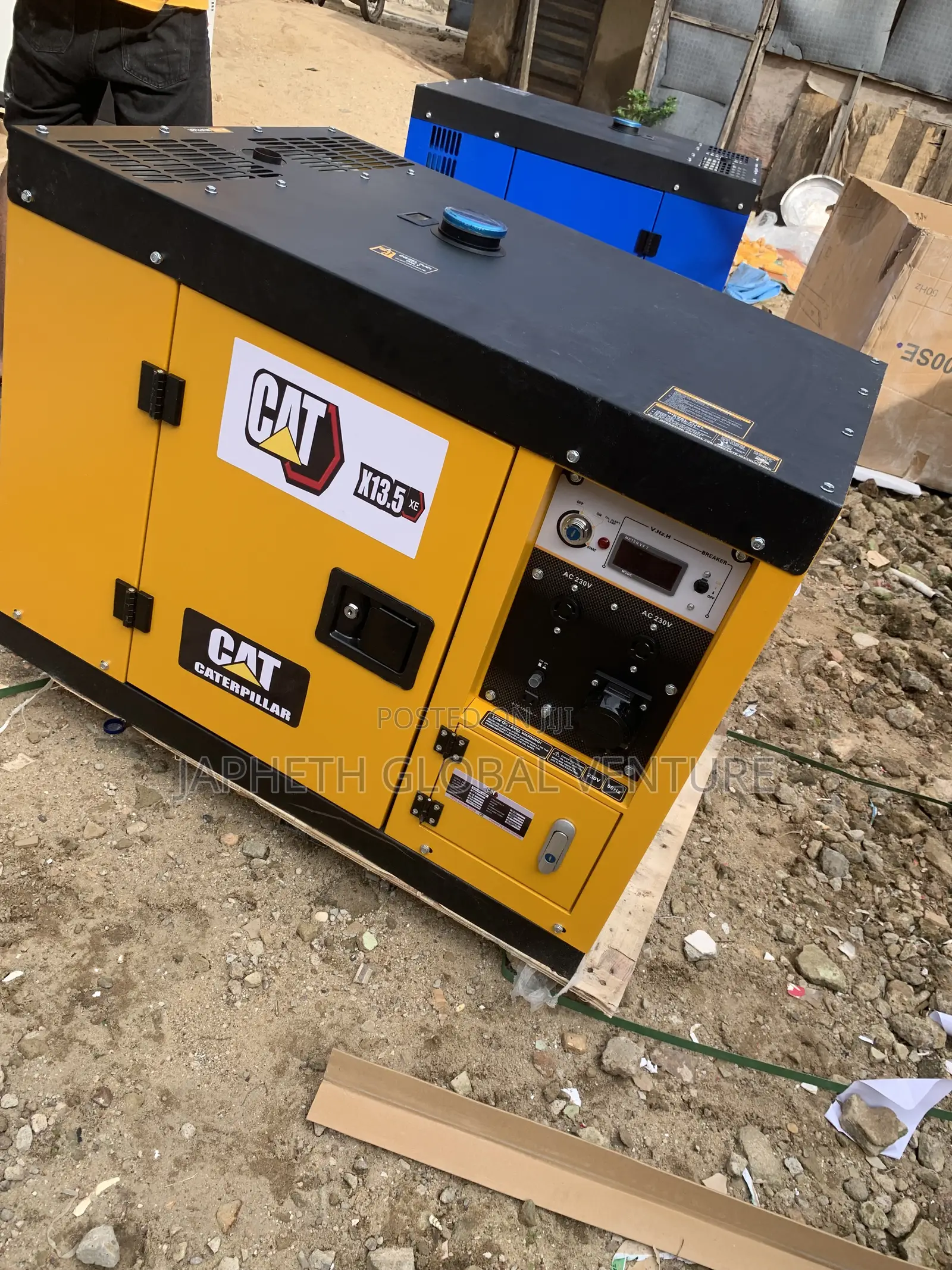 Premium CAT 13.5kVA Silent Generator – 100% Copper Alternator