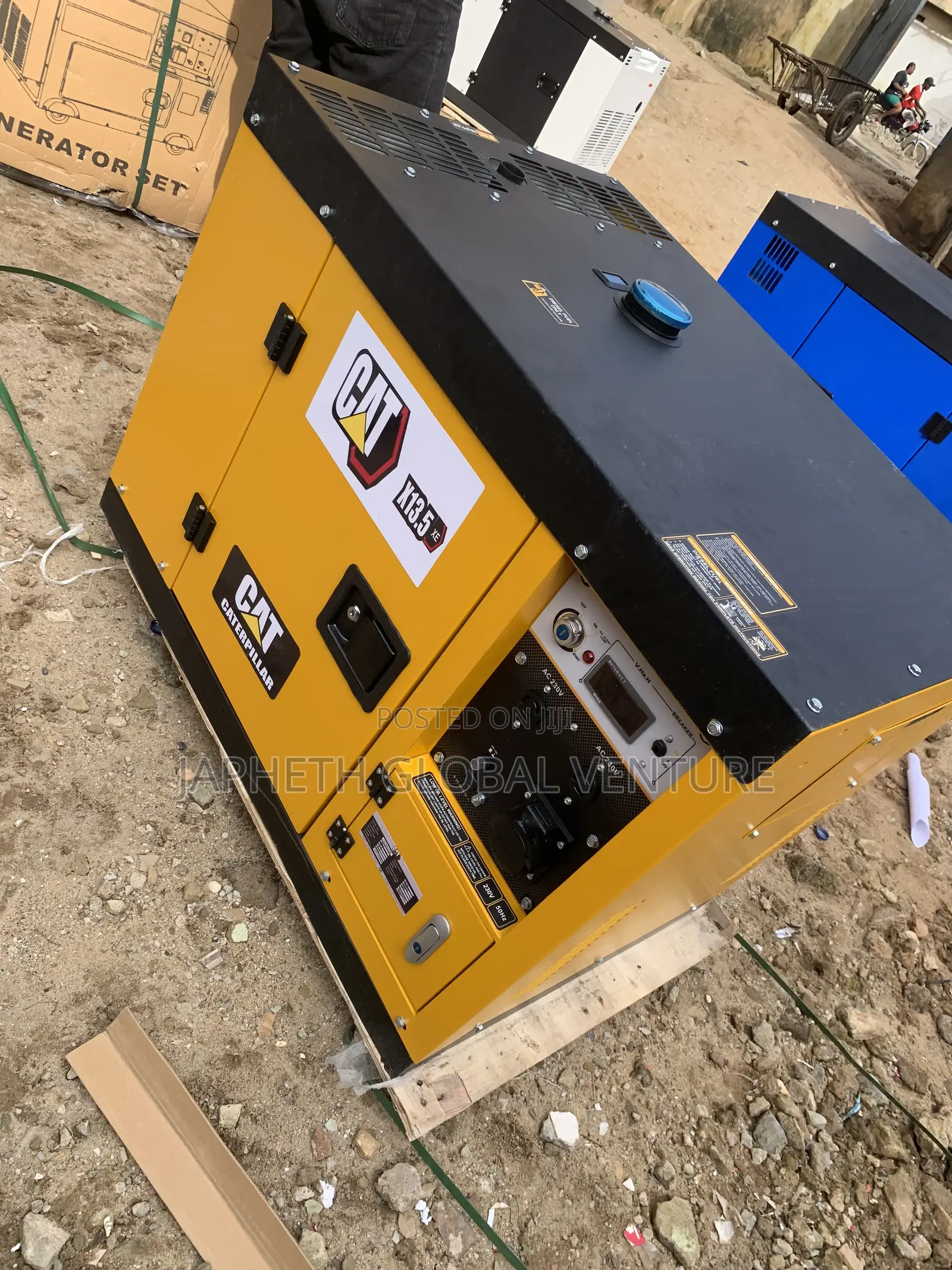 Premium CAT 13.5kVA Silent Generator – 100% Copper Alternator