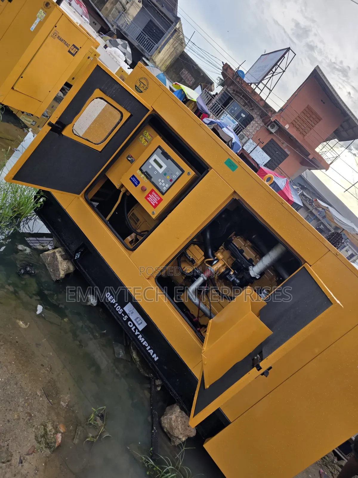 ■□We Have Used Cat Diesel Soundproof Generator 100kva 100%copper Coil