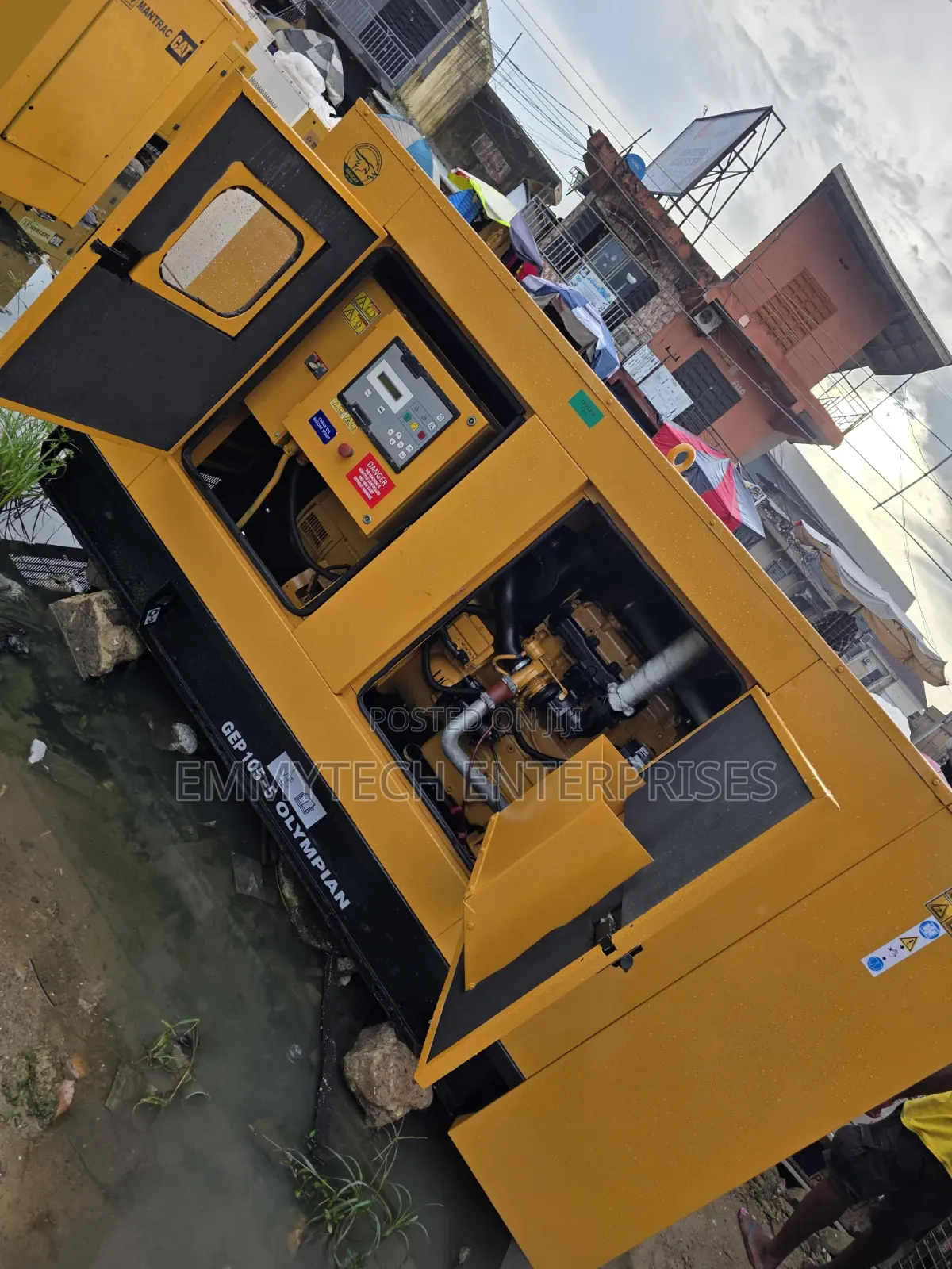 ■□We Have Used Cat Diesel Soundproof Generator 100kva 100%copper Coil
