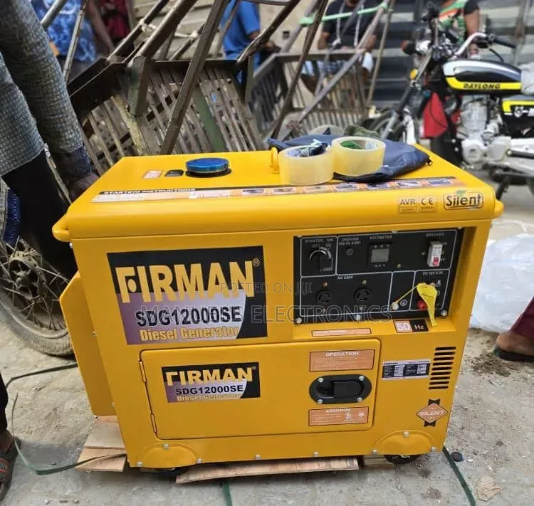 Heavy-Duty 10kva Firman Diesel Soundproof Generator 100%copper Coil