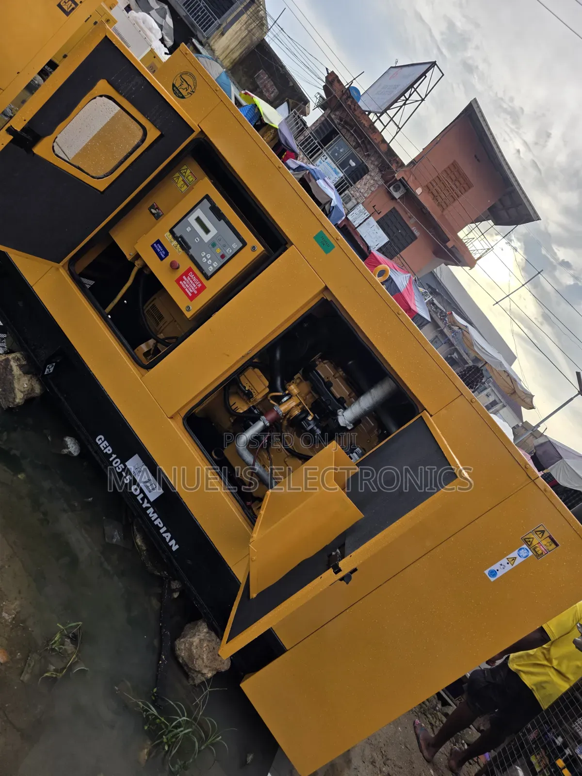 ☆¤Best Cat Diesel Soundproof Generator 100kva 1years Wty