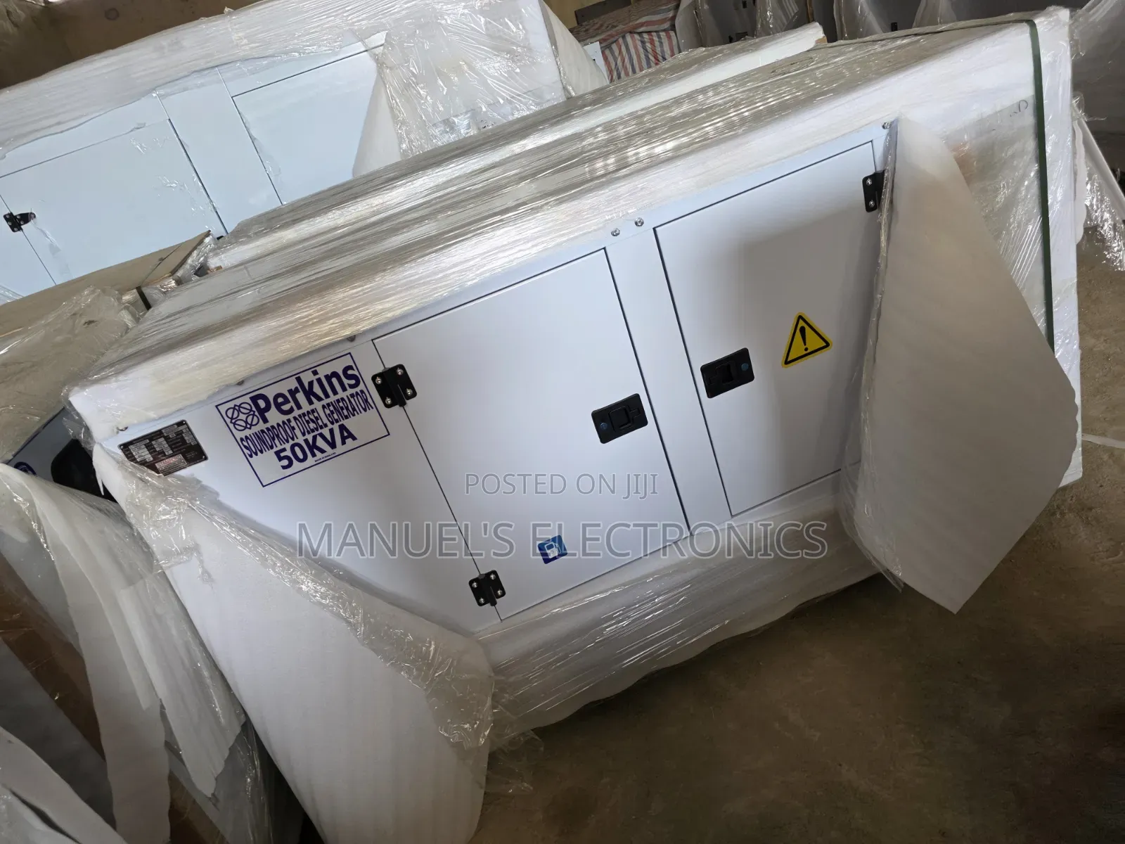England Perkins Diesel Soundproof Generator Sp50kva 100%copper Coil