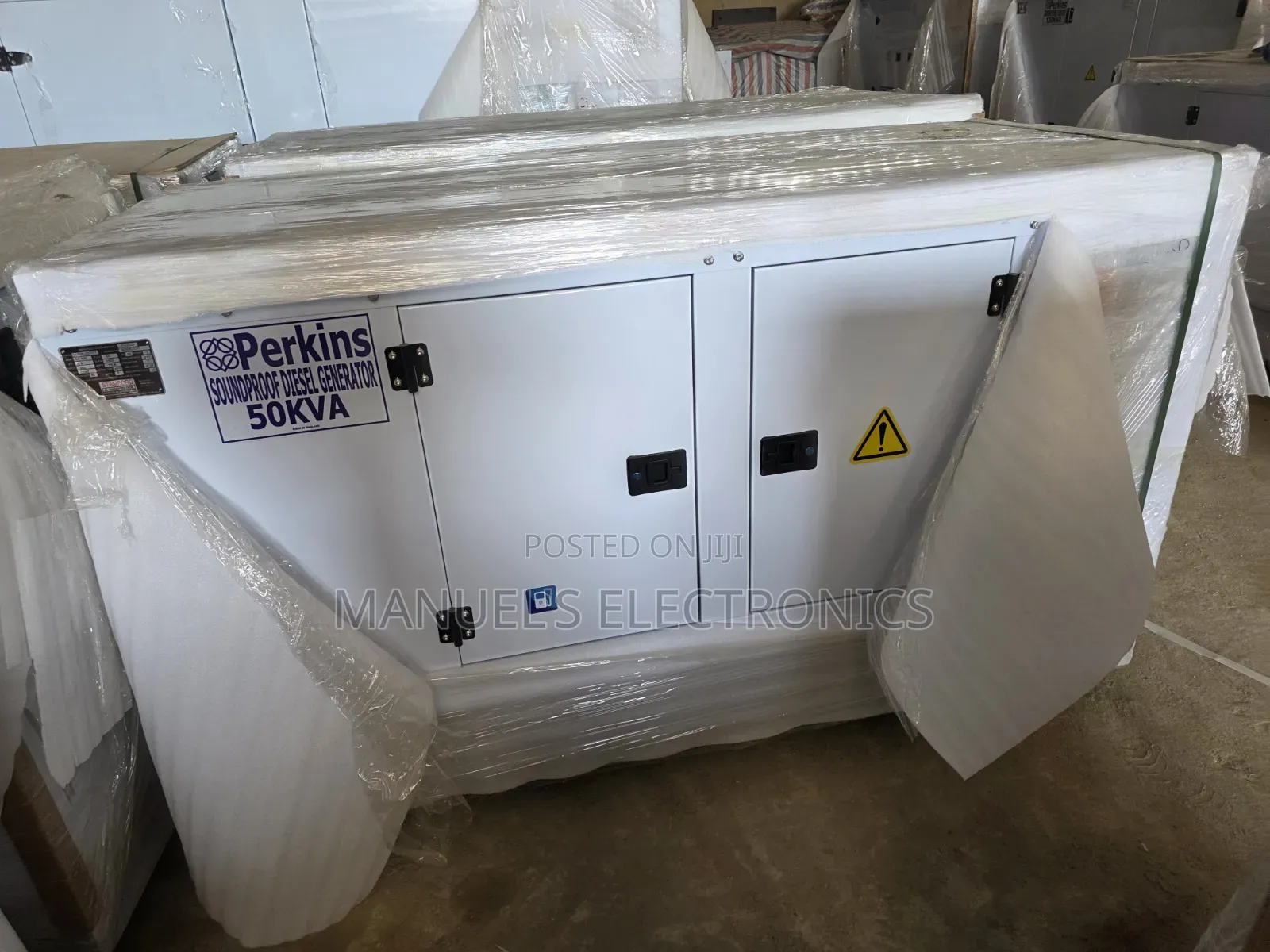 England Perkins Diesel Soundproof Generator Sp50kva 100%copper Coil