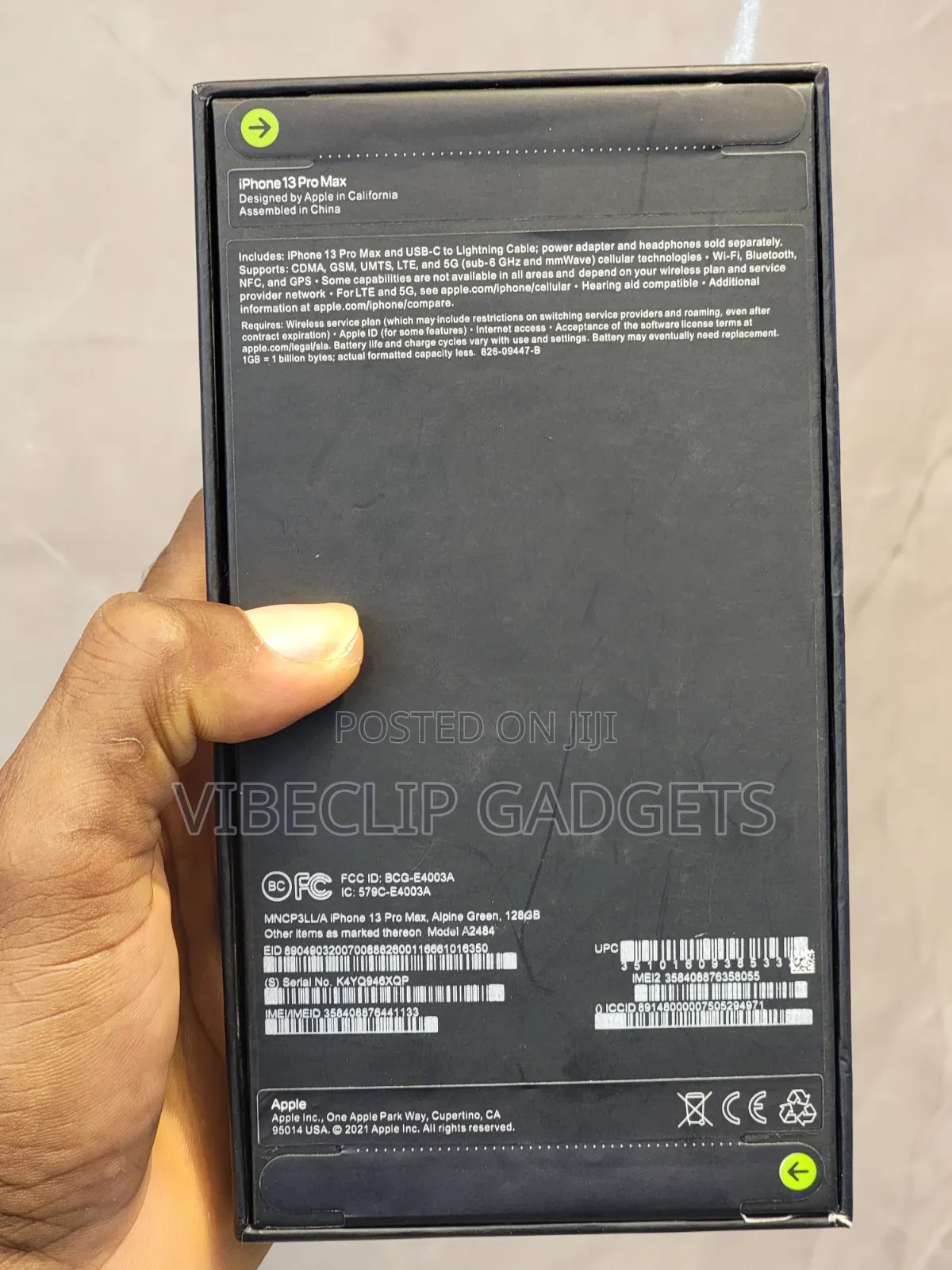New Apple iPhone 13 Pro Max 128 GB Green