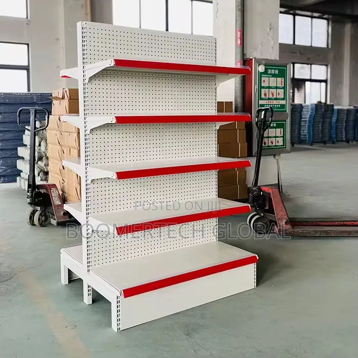 Double Side 7ft Supermarket Shelves