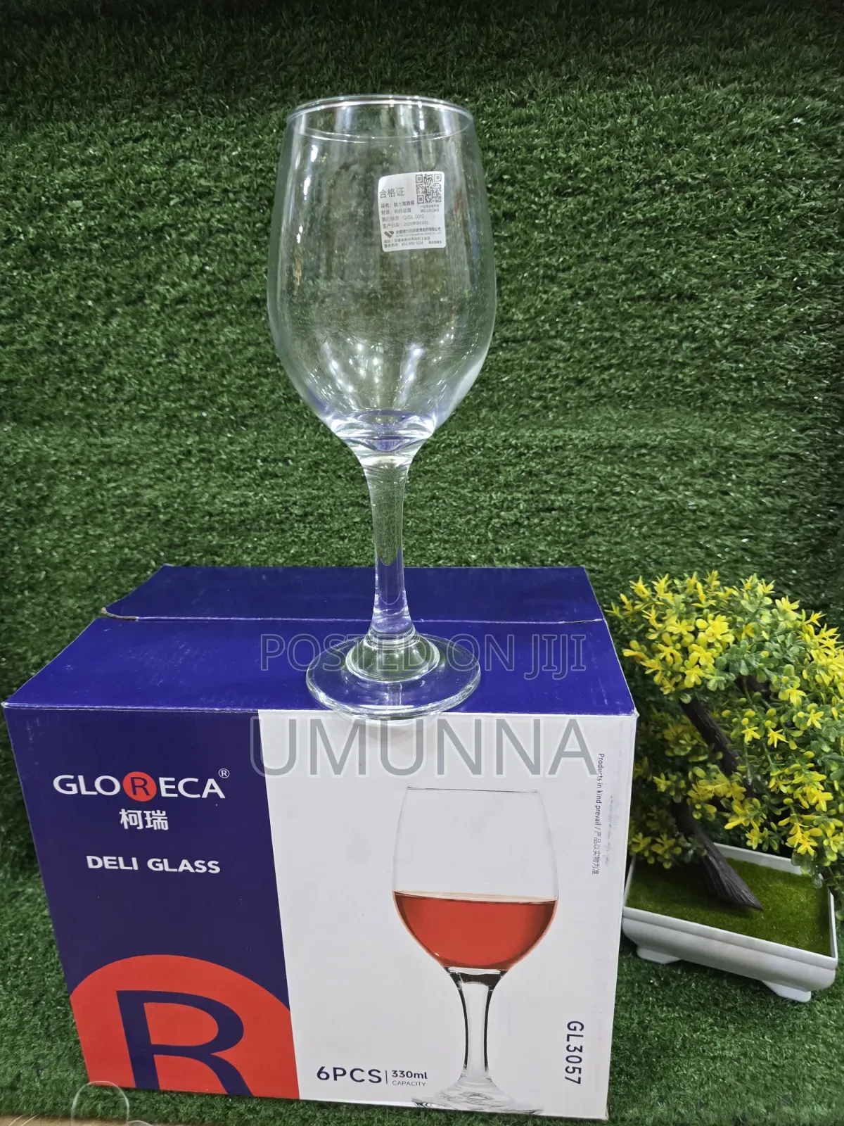 6pc Deli Wine Glass Red Wine