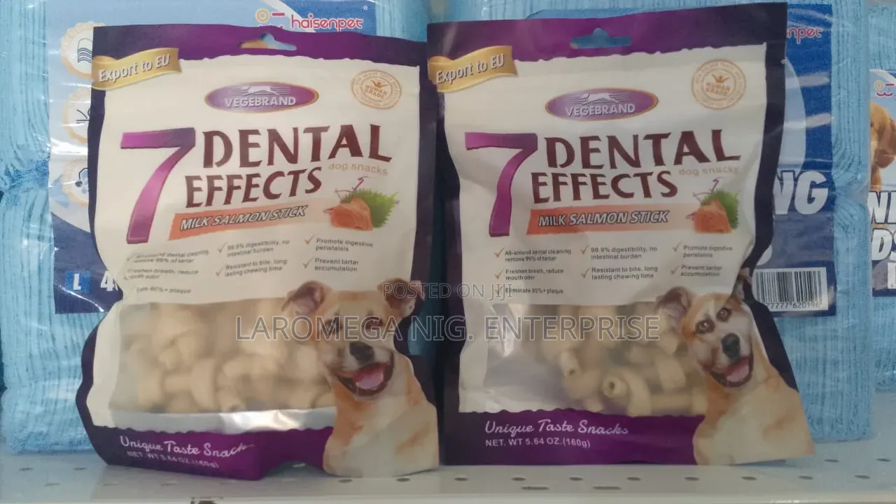 Milk Salmon Stick Dog Snacks (Dental Effect)