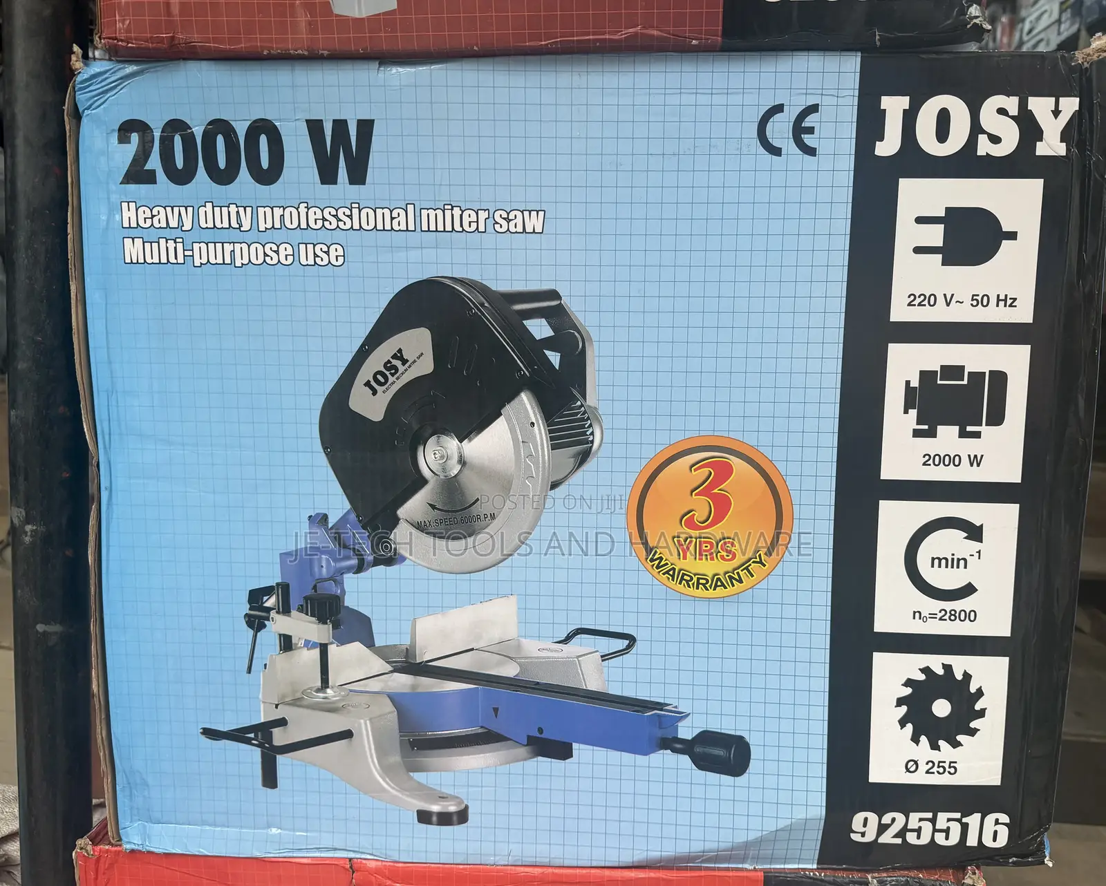 2000w Heavy Duty Motor Mitres Saw 10inches