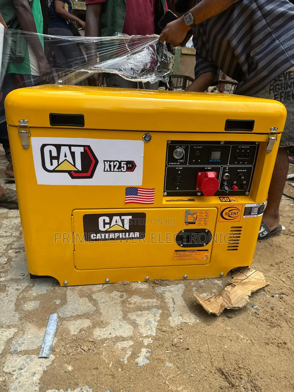 12.5kVA 3-Phase CAT Soundproof Diesel Generator – Heavy Duty Performan