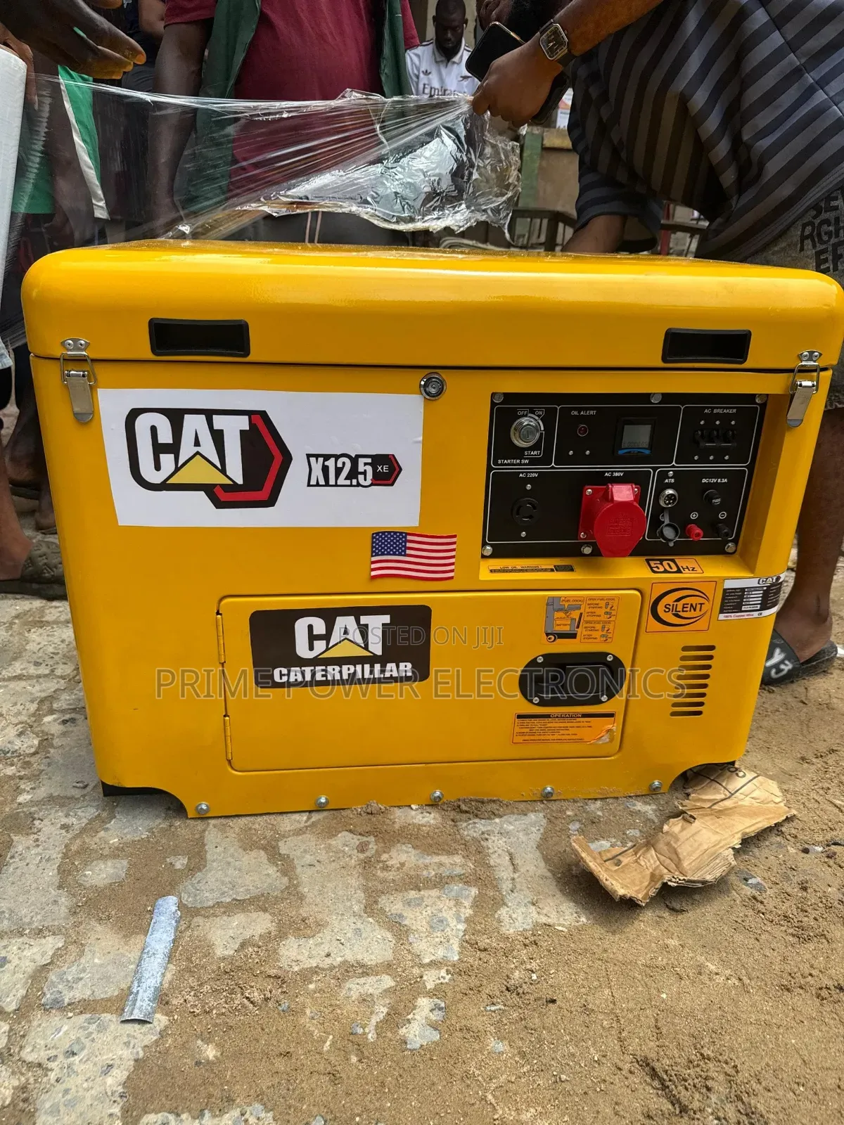 12.5kVA 3-Phase CAT Soundproof Diesel Generator – Heavy Duty Performan