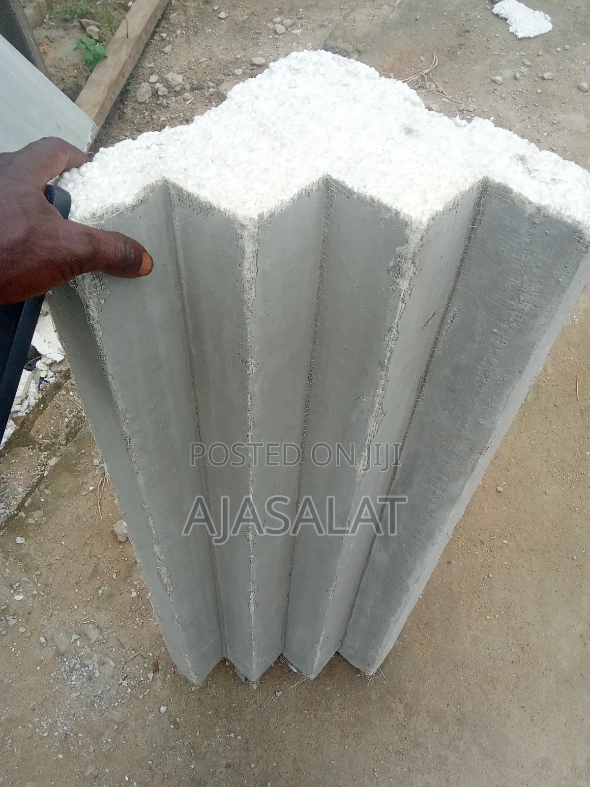 4 Step Polystrene Parapet