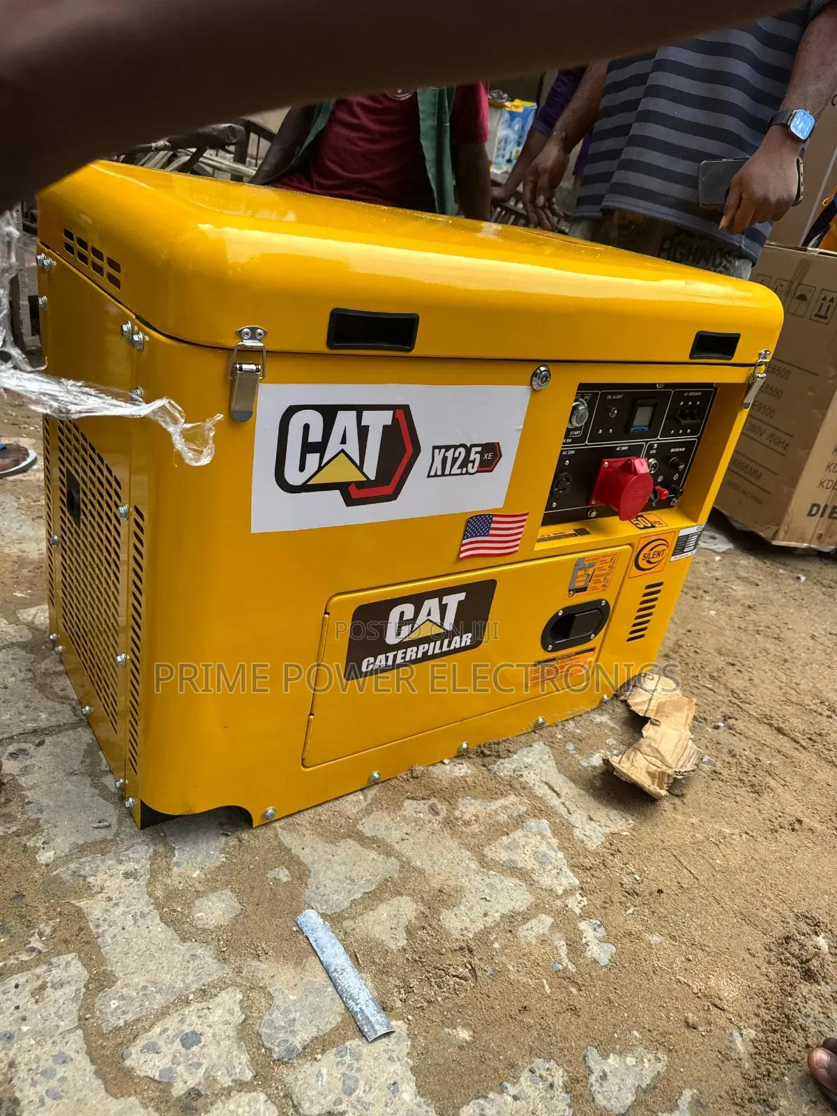 CAT 12.5kVA Soundproof Generator – Fuel Efficient Durabl