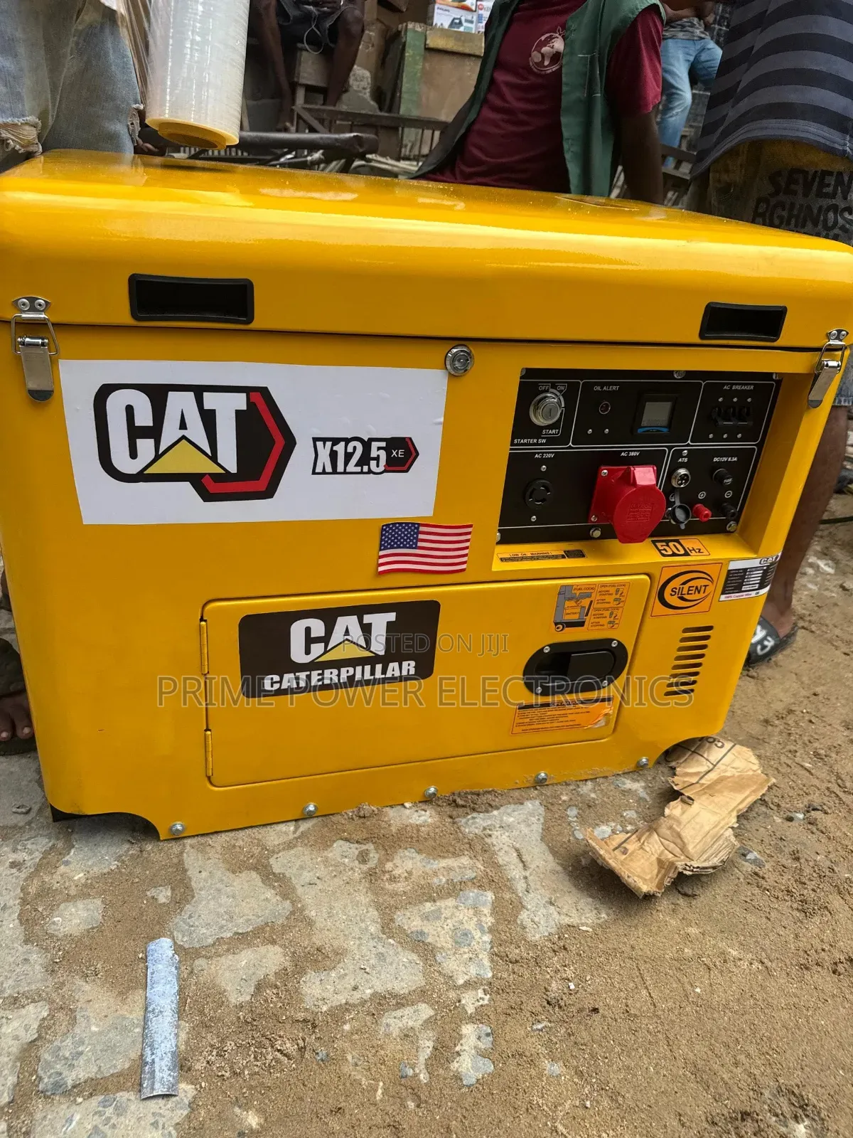 CAT 12.5kVA Soundproof Generator – Fuel Efficient Durabl