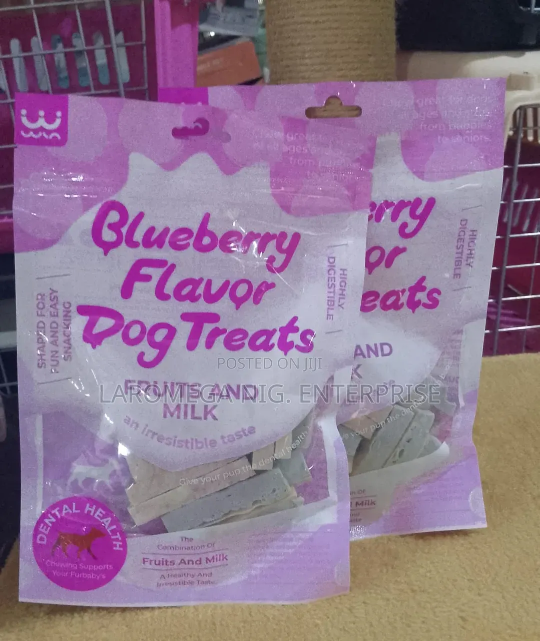 Blueberry Flavour Dog Treats