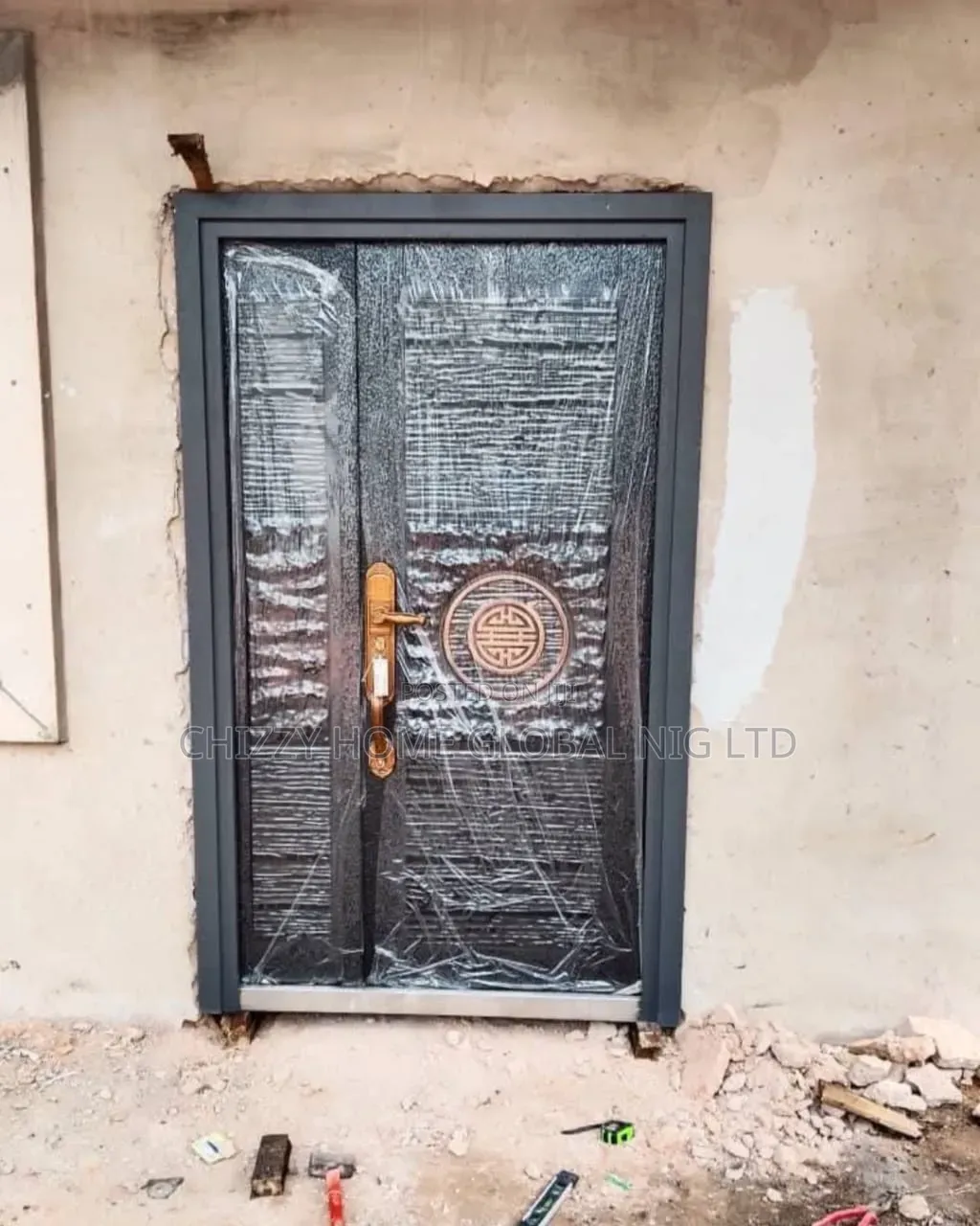 Waterproof Copper Cast Exterior Doors 7ft by 4ft
