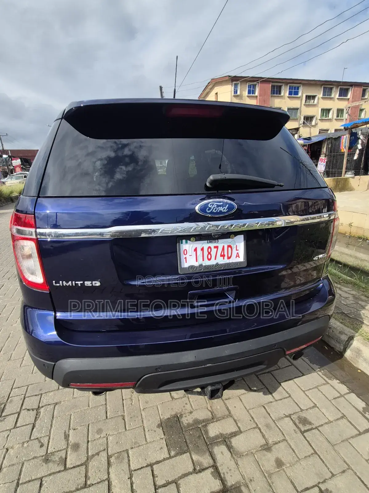 Ford Explorer Limited 4dr FWD (2.0L 4cyl 6A) 2011 Blue