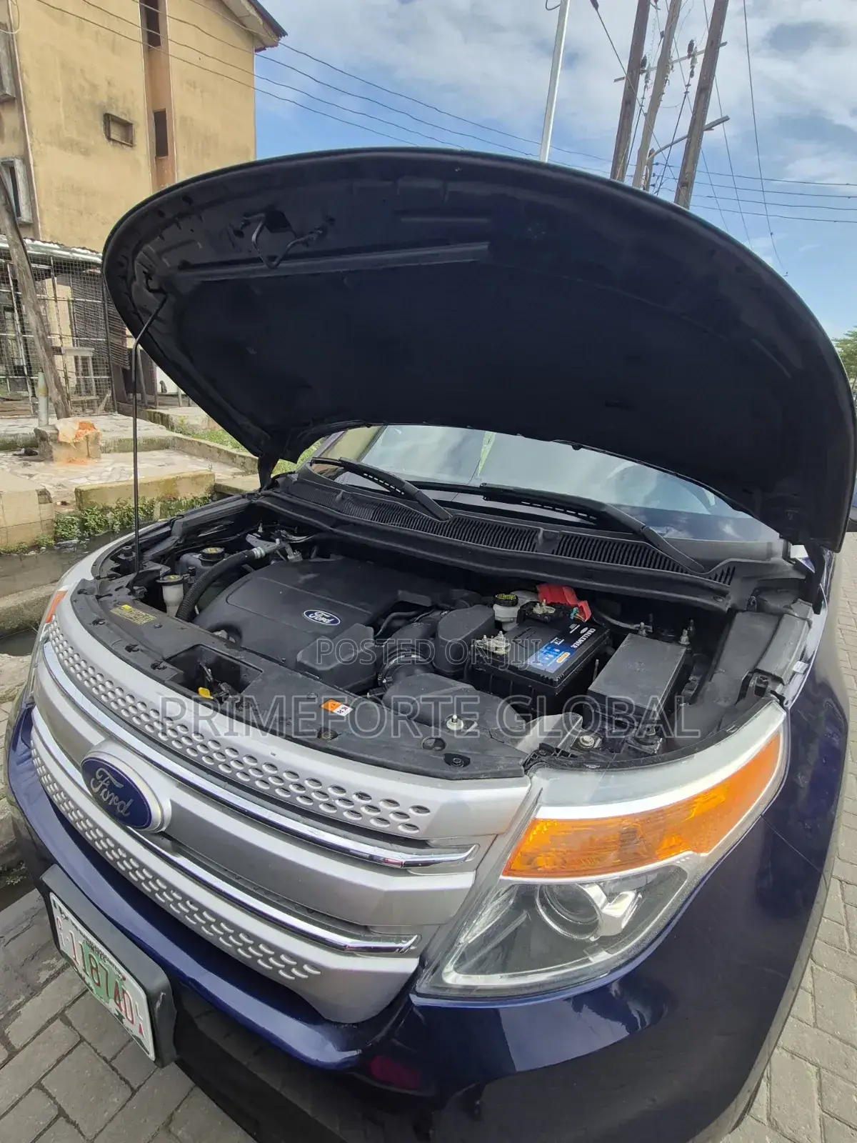 Ford Explorer Limited 4dr FWD (2.0L 4cyl 6A) 2011 Blue