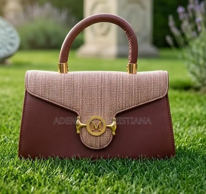Ladies Luxury Structured Top Handle Handbags