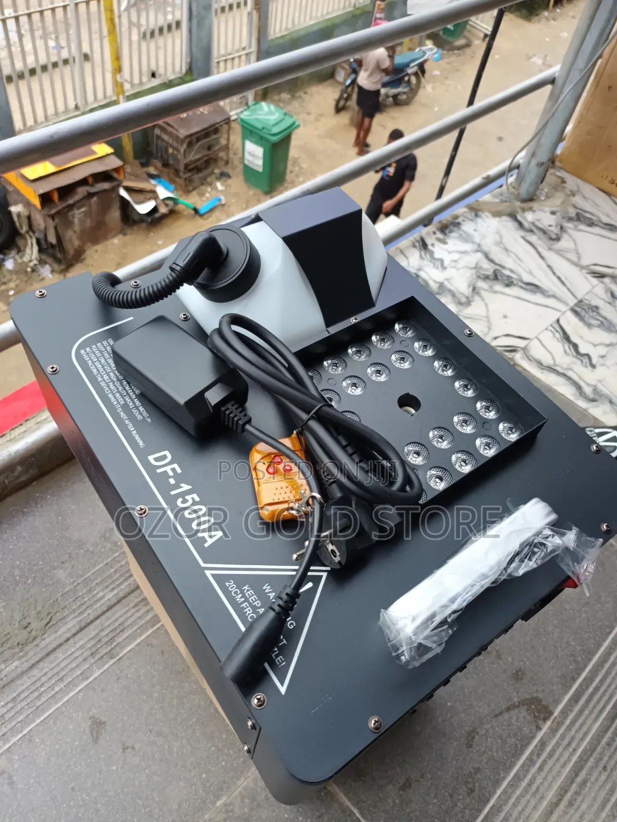 1500W Fog Machine With Remote + Sensor - For Events, DJ, Church Lagos