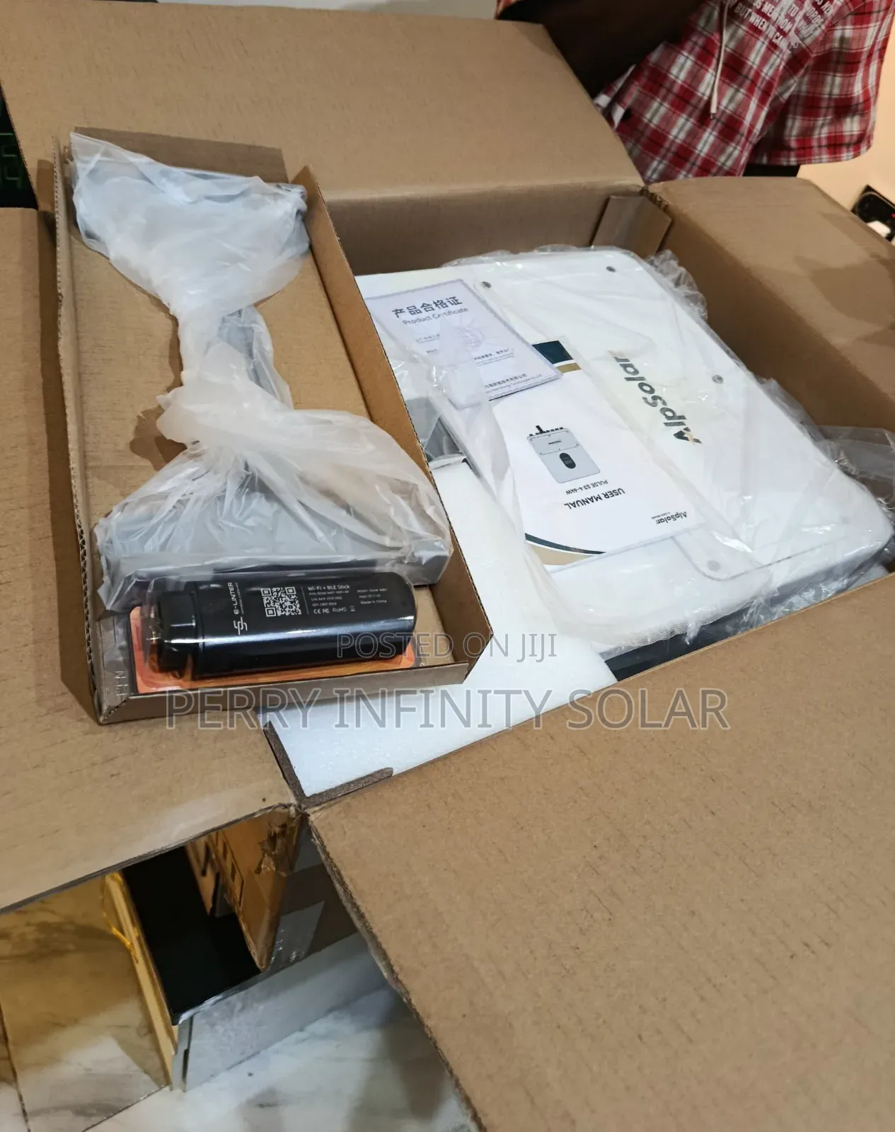 Original AlpSolar Hybrid Inverter | Pure Sine Wave | MPPT | Smart WiFi