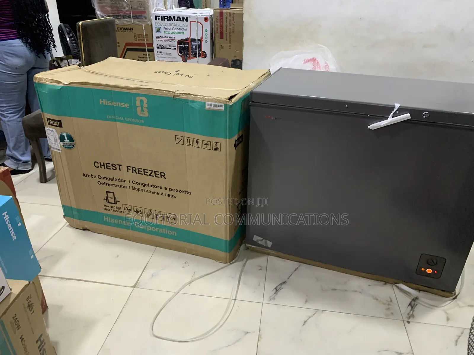 Hisense FC340SH 250 Liter Fast Freezing Chest Freezer