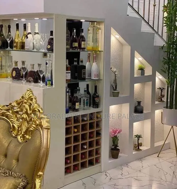 Quality Under Staircase Wine Bar Design