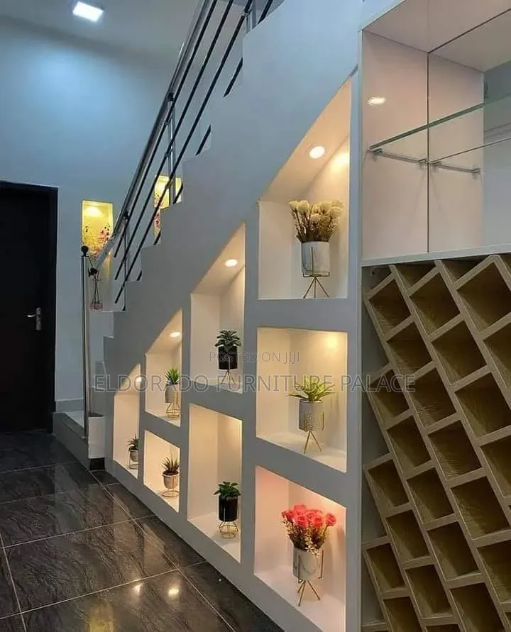 Quality Under Staircase Wine Bar Design