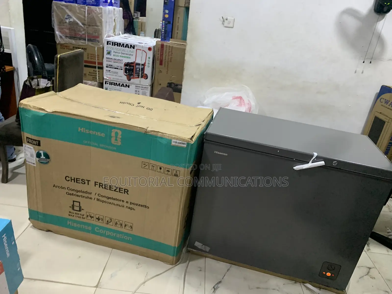 Hisense FC340SH Freezer With External Handle - 250L