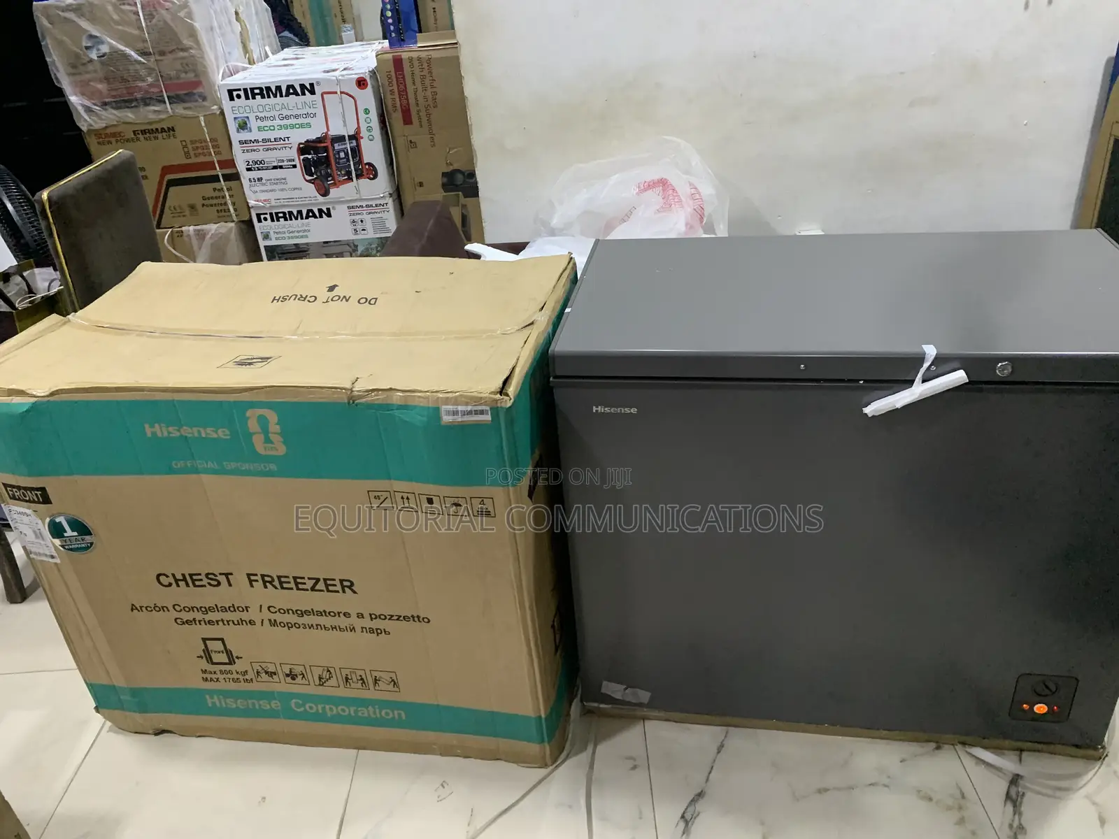 Hisense FC340SH Freezer With External Handle - 250L