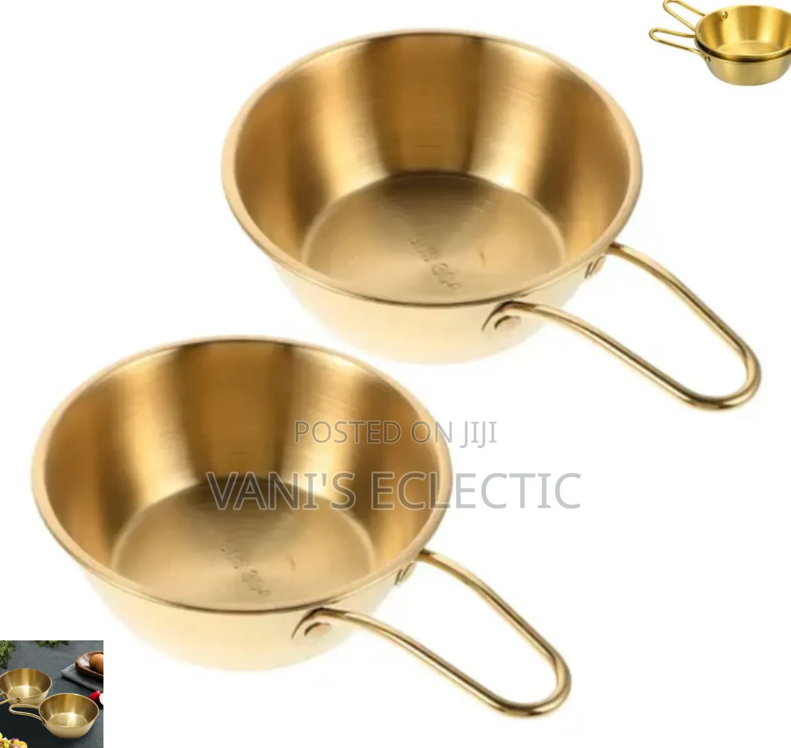 Multipurpose Korean-Style Stainless Steel Bowls