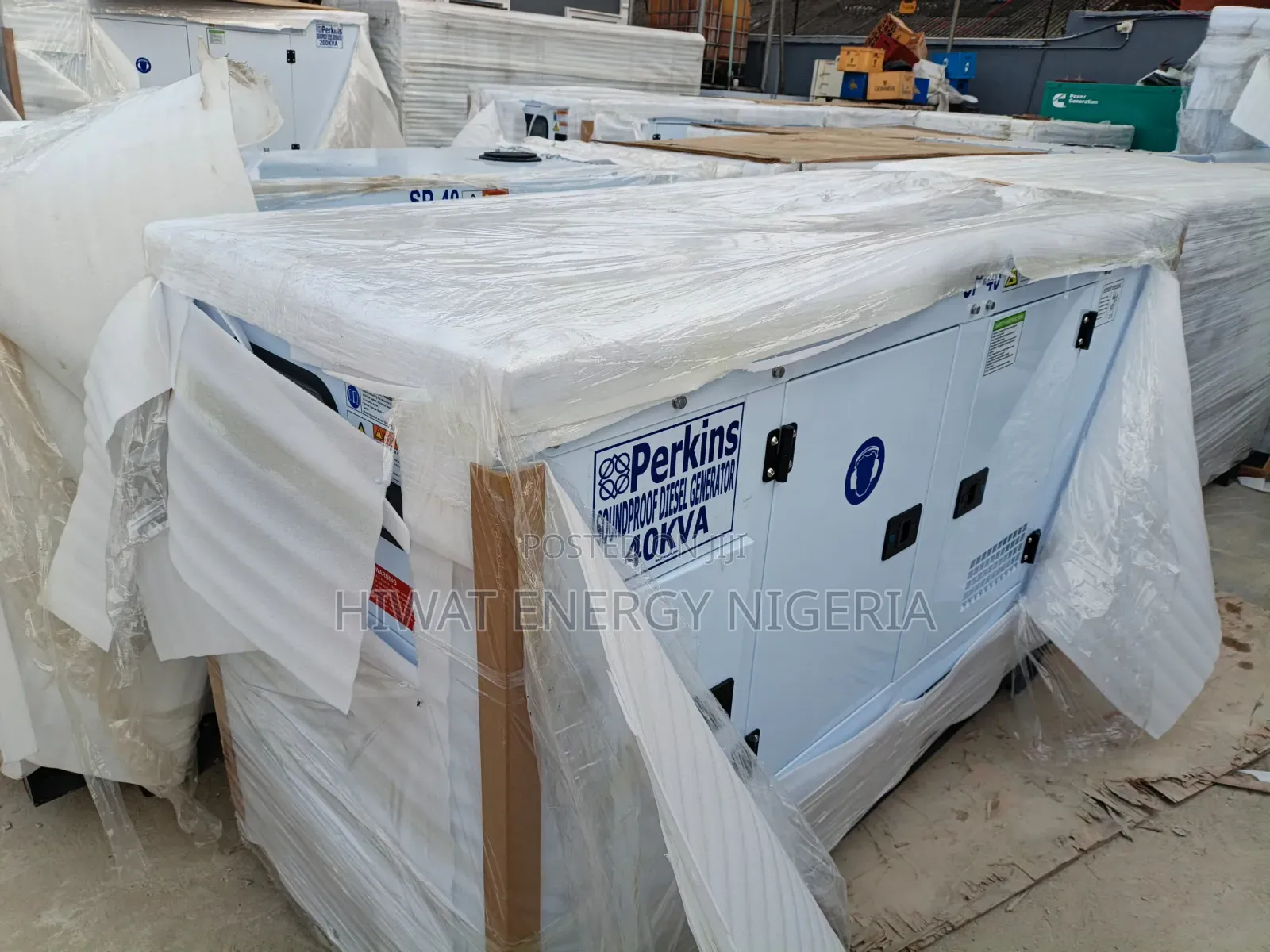 Perkins 40kva Soundproof Diesel Generator With Stamford Alternator
