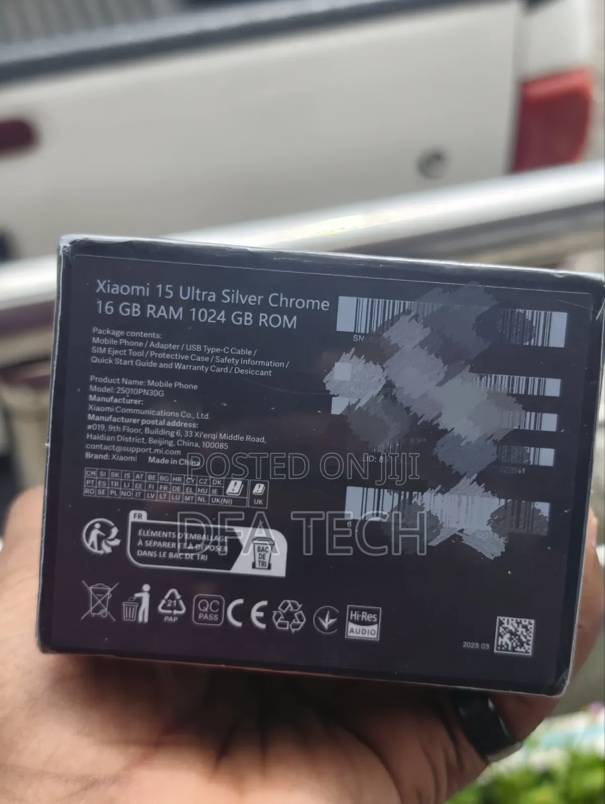 New Xiaomi 15 Ultra 1 TB Silver